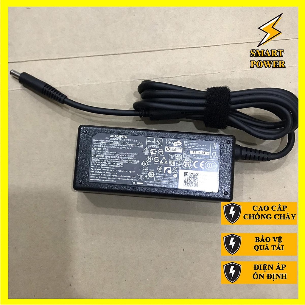 Sạc laptop Dell Inspiron 15-5568 P58F P58F001 - Sạc Zin - Hàng Chính Hãng