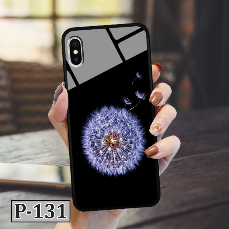 Ốp iPhone X/ Xs - lưng kính in hình 3D