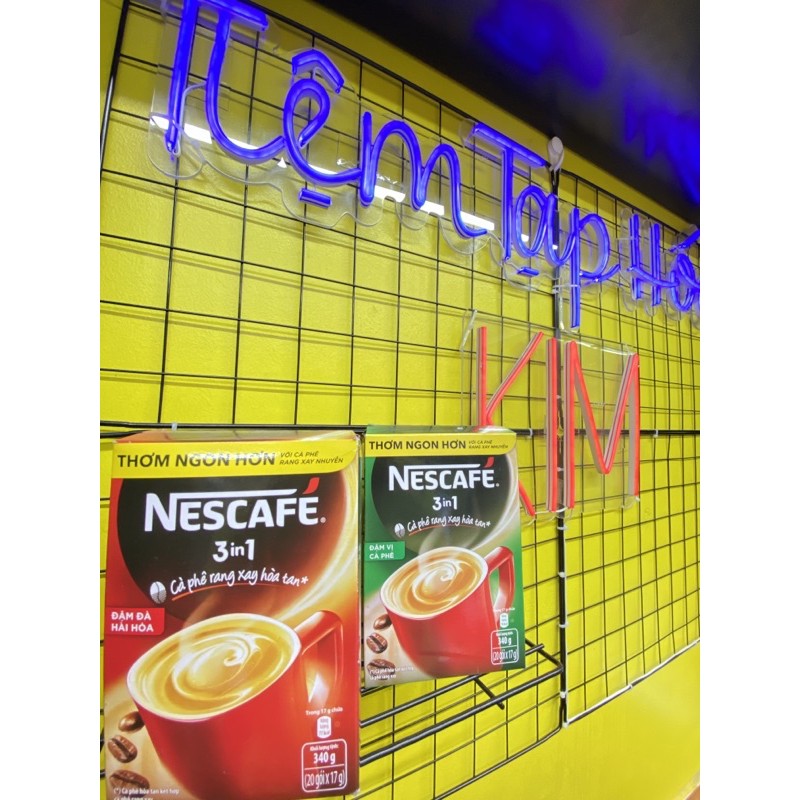 Cà phê sữa Nescafe 3in1 340g (20 gói x 17g)