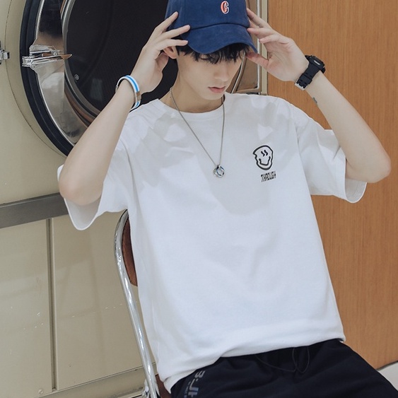 Áo thun Nam Nữ Unisex Form rộng tay lỡ street wear Basic thoáng mát chất cotton 100% - phông siêu mát TN148