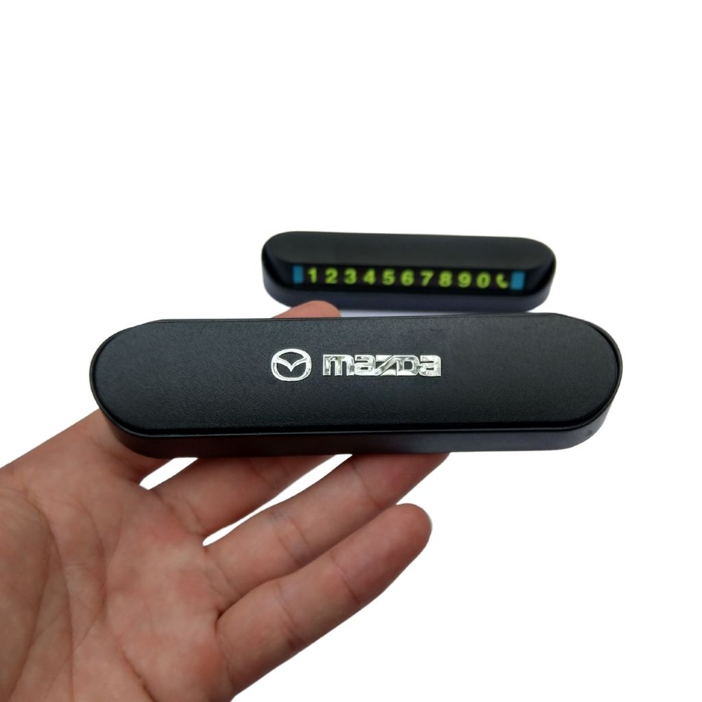 Bảng số điện thoại ô tô- bảng ghi sđt gắn taplo khi đỗ xe có logo hãng xe