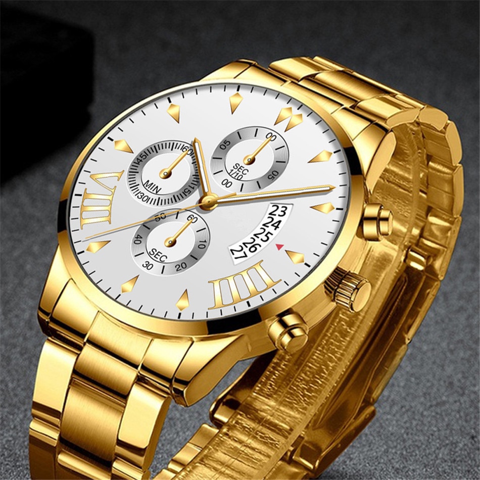  Đồng hồ nam dây thép không gỉ thời trang | BigBuy360 - bigbuy360.vn