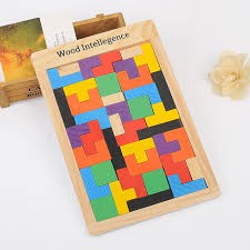 Bộ Đồ Chơi Phát Triển Tư Duy Cho Bé Tetris Wood Intelligence