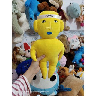 gấu bông màu vàng size 35_40cm