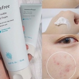 MẪU MỚI - Sữa rửa mặt Bija Trouble Facial Foam Innisfree