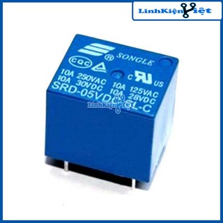 Bộ 3 Chiếc Relay Songle SRD 5P 10A - 5VDC
