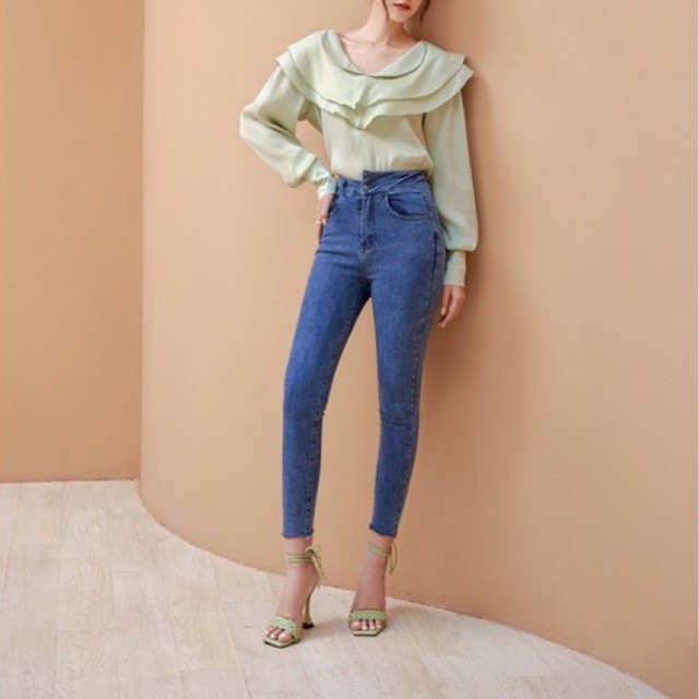 Quần jeans cạp kiểu - Solid Jeans