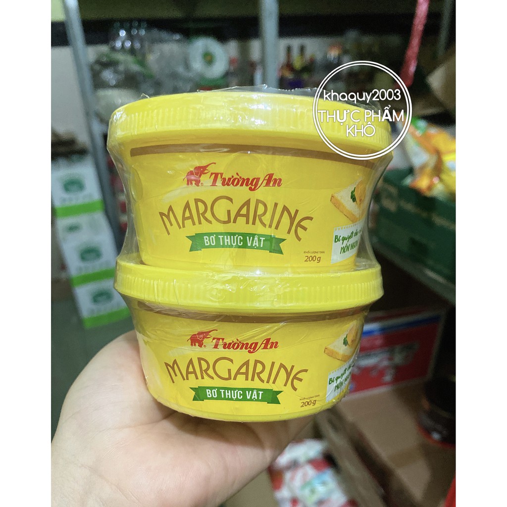 Bơ thực vật Tường An Margarine 200gr