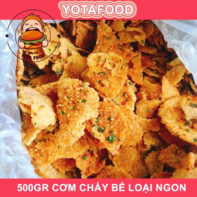 [Mã GROSALEHOT giảm 8% đơn 250K] 500Gr Cơm Cháy Mắm Hành Bể Loại Ngon (Ít vụn - Giòn ngon - đậm vị )