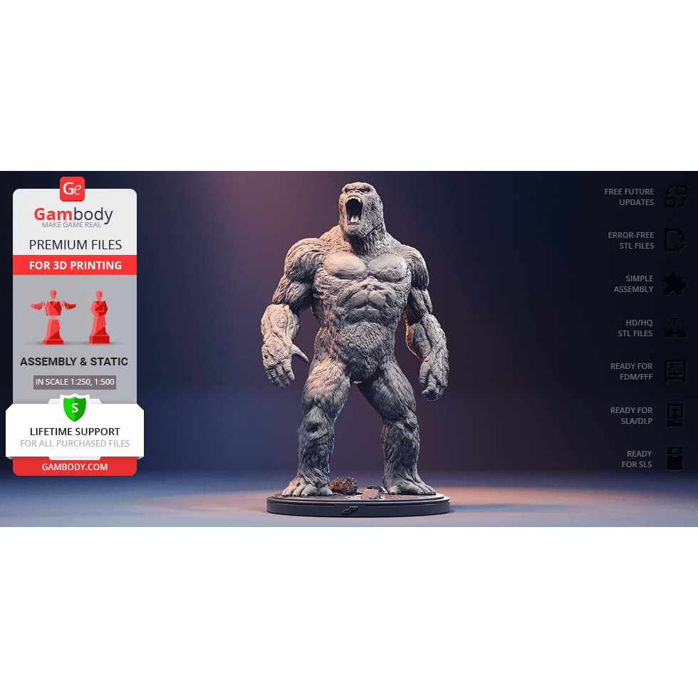 File in  3D King Kong