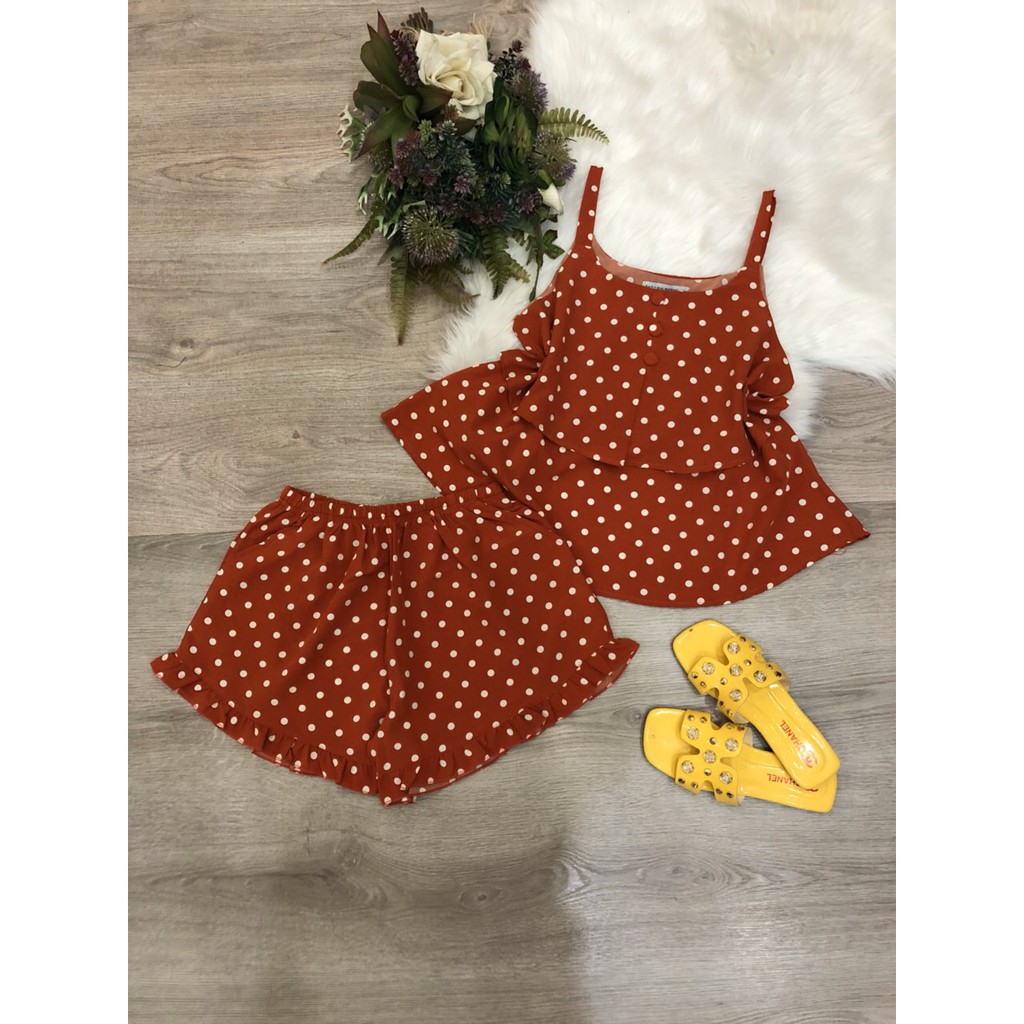[ TẶNG QUÀ] Set bộ đùi ngủ lụa cao cấp. mịn nhẹ. Không nhăn