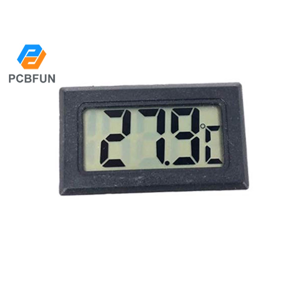 Nhiệt Kế Kỹ Thuật Số Pcbfun LED 10°C~50°C
