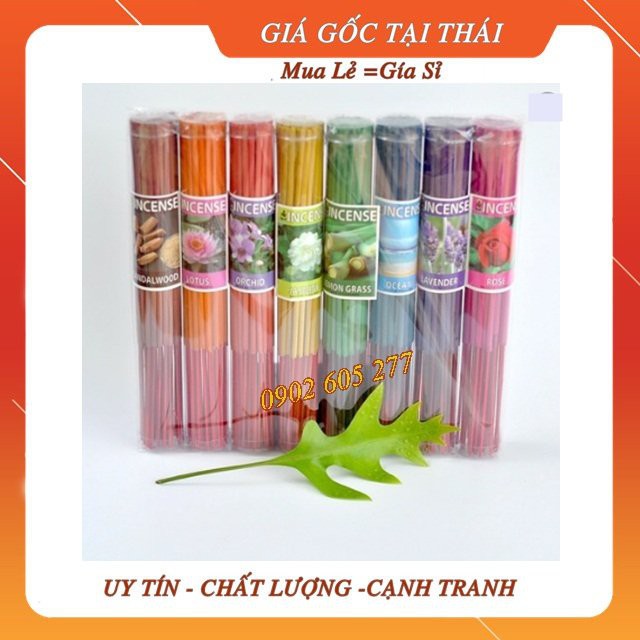 [Combo]8 Bó Nhang thơm Aroma Incense (giao màu ngẫu nhiên)