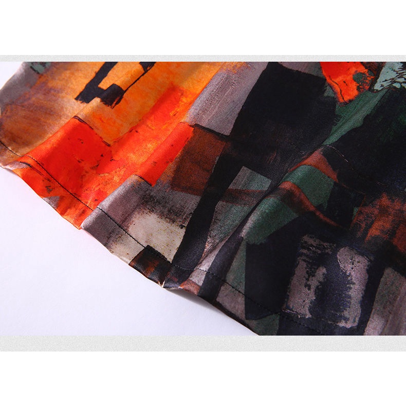 Áo Thun Lụa Lạnh Tay Ngắn Dáng Rộng Thời Trang Mùa Hè Cho Nữ