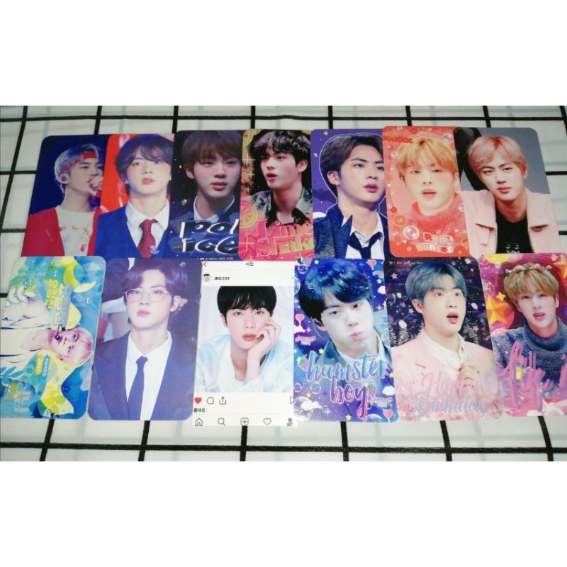 Card design BTS Jin 2