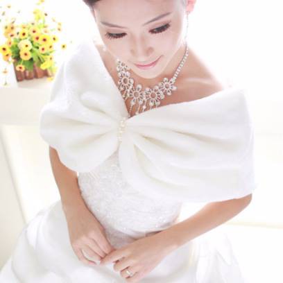 Khăn Choàng Lông Cô Dâu 120 Số 2
