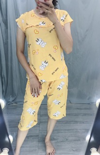 Bộ lanh lửng nữ siêu mát