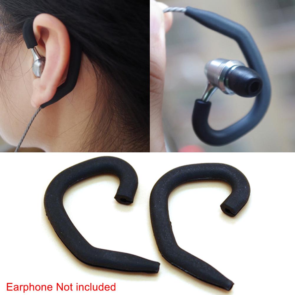 1 Cặp Tai Nghe Bluetooth Mềm Móc Vành Tai Chống Thấm Nước