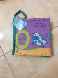 Combo 3 Quyển sách vải cho bé