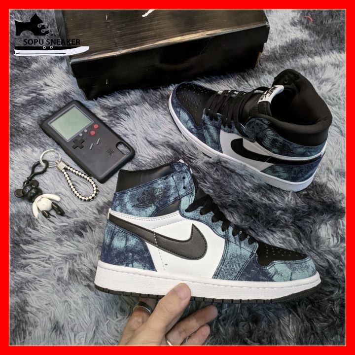 Giày Sneaker JD Xanh Đen [Hỗ Trợ Đổi Trả] Cổ cao | BigBuy360 - bigbuy360.vn