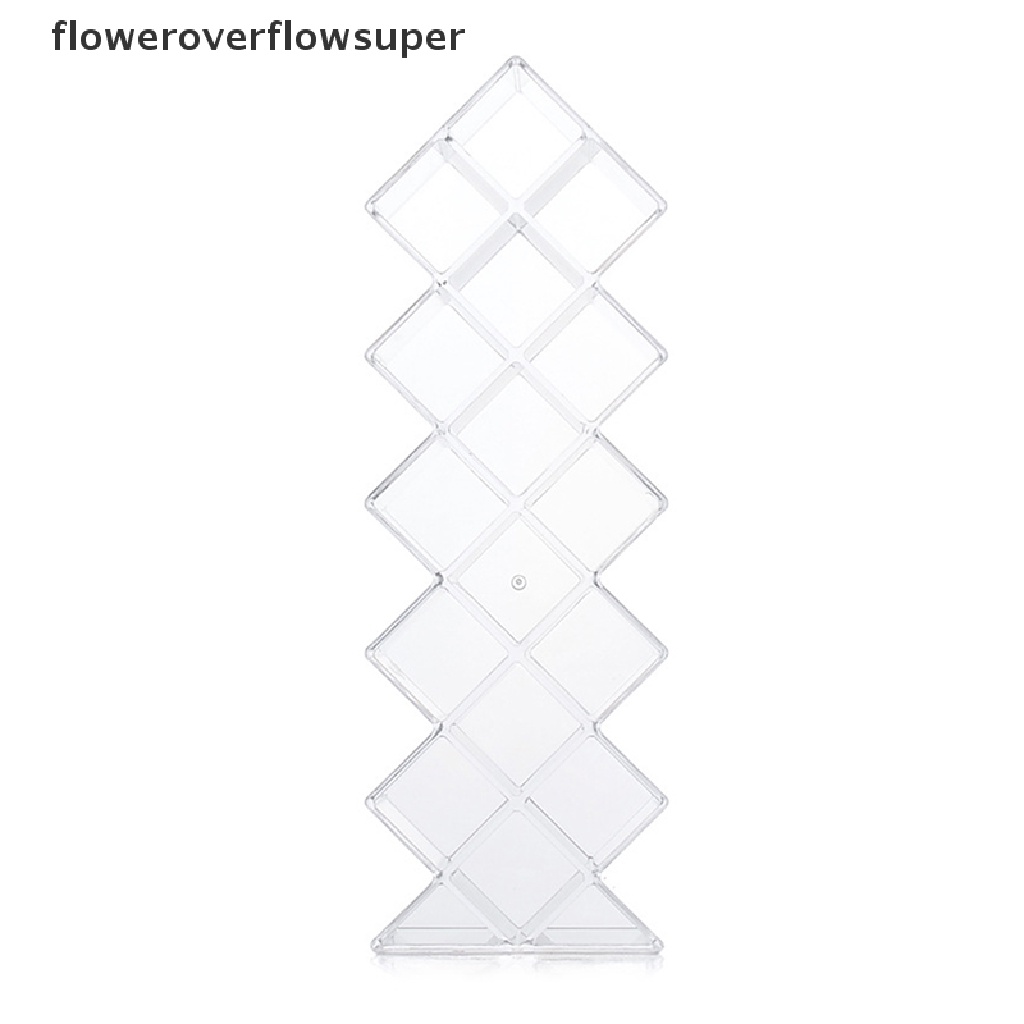 Khay Nhựa Acrylic Trong Suốt 16 / 24 Ngăn Đựng Son Môi Tiện Dụng
