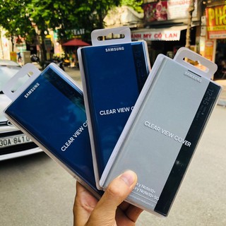 Bao da Bao da Clear View Samsung Galaxy Note 10, 10 Plus - Chính hãng