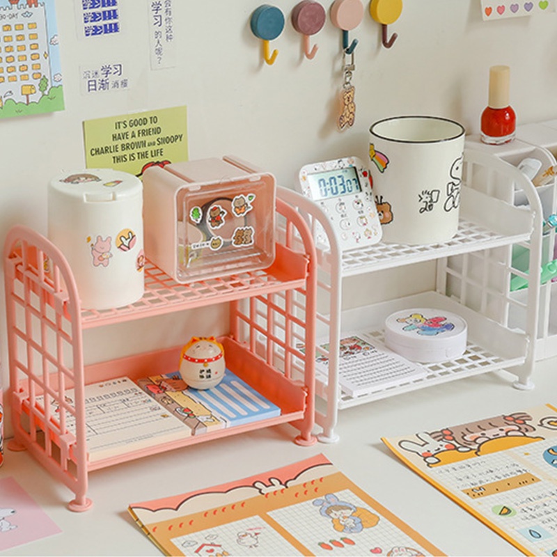 Kệ Đựng Đồ Hai Tầng Đa Năng Có Thể Gấp Gọn DIY