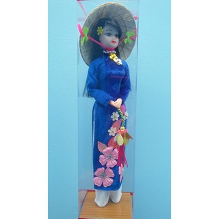 BÚP BÊ NHUNG XANH LÁ