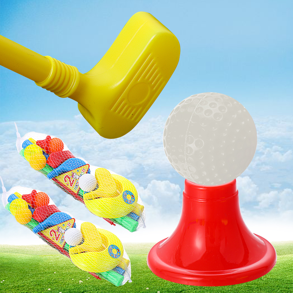 Set 9 Đồ Chơi Golf Trong Nhà Bằng Nhựa Cho Bé