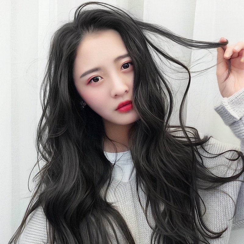 Set 4 Kẹp Tóc Giả Nối Dài Dày Dặn Chống Bóng Thời Trang