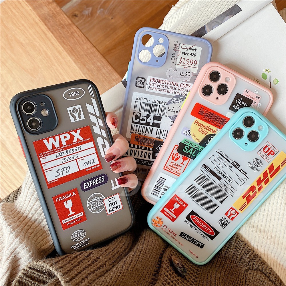 Ốp điện thoại TPU chống sốc màu nhám cho iPhone 12 Pro iPhone 11 Pro Max XS XR iPhone 8 7 6 Plus