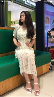 xả kho 🌺 Đầm maxi thắt eo sale