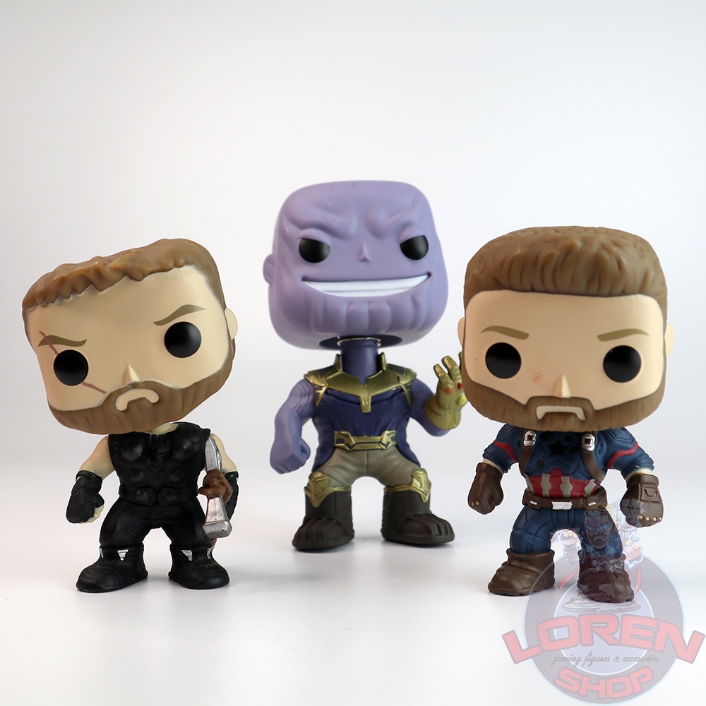Mô hình Funko POP Marvel Avengers Endgame, figure biệt đội siêu anh hùng chibi - Lorenshop