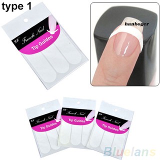 [Hàng mới về] Set 48 Miếng Dán Hỗ Trợ Vẽ Móng Tay Thủ Công Kiểu Pháp