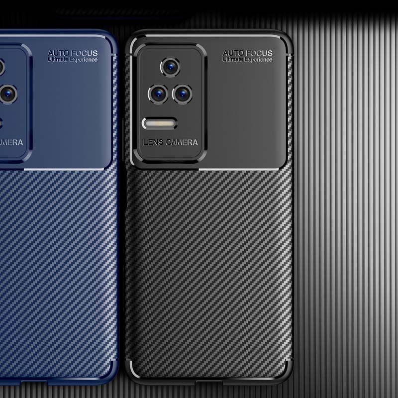 Ốp Điện Thoại TPU Dẻo Sợi Carbon Tản Nhiệt Bảo Vệ Camera Cho Redmi K50 K40 Pro