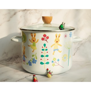 Nồi Soup Inox Tráng Men Thỏ Le Sucre 6.5L