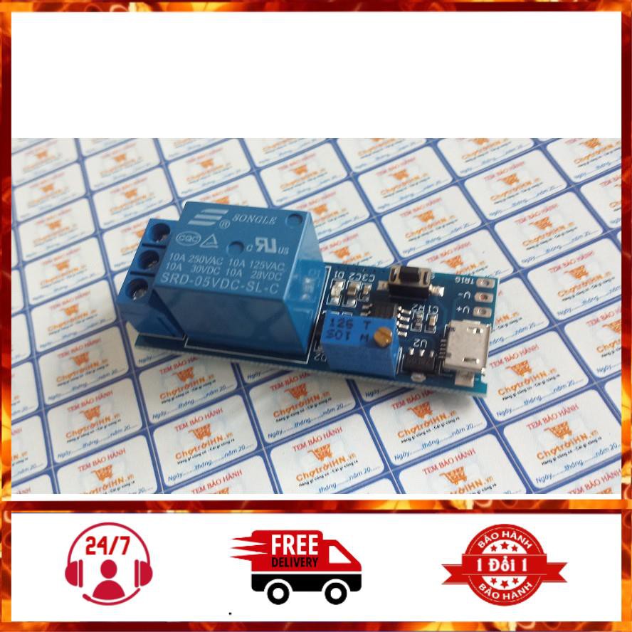 [NEW] MODULE Tạo Trễ - CHUYỂN MẠNH ĐIỀU KHIỂN RELAY INPUT 5V-30V V1