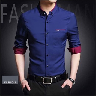 [ SHOPSALE ] Áo Sơ Mi Nam Phối Màu  (Size M - L - XL)