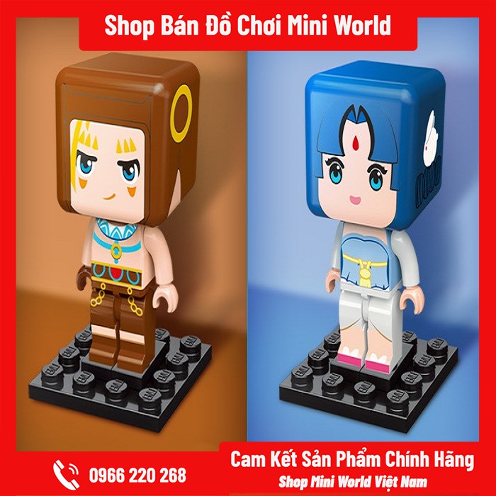 Mô Hình Mini World Nhân Vật Bí Ẩn Series 1 [Trọn Bộ Gồm 8 Hộp]