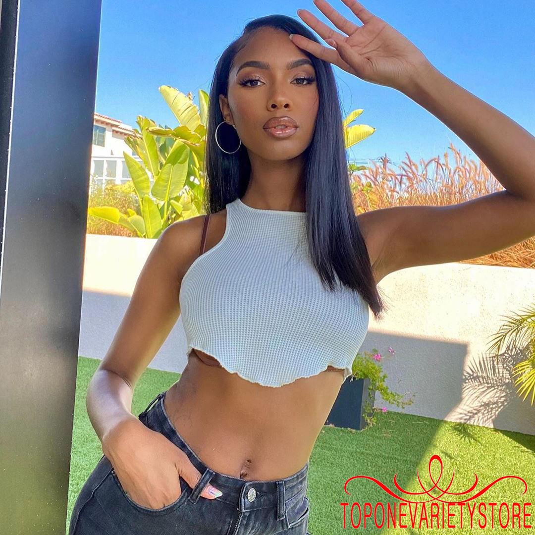 Áo Lửng Không Tay Thời Trang Dành Cho Nữ