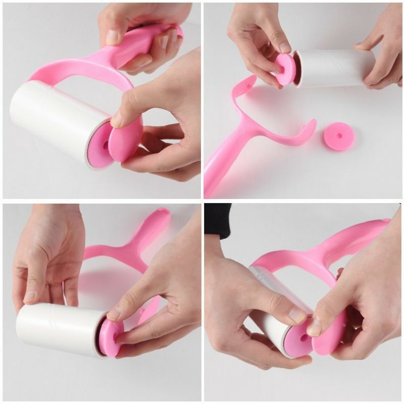 [TIỆN DỤNG] Cây Lăn Bụi Làm Sạch Quần Áo -  Ga Giường - Sofa