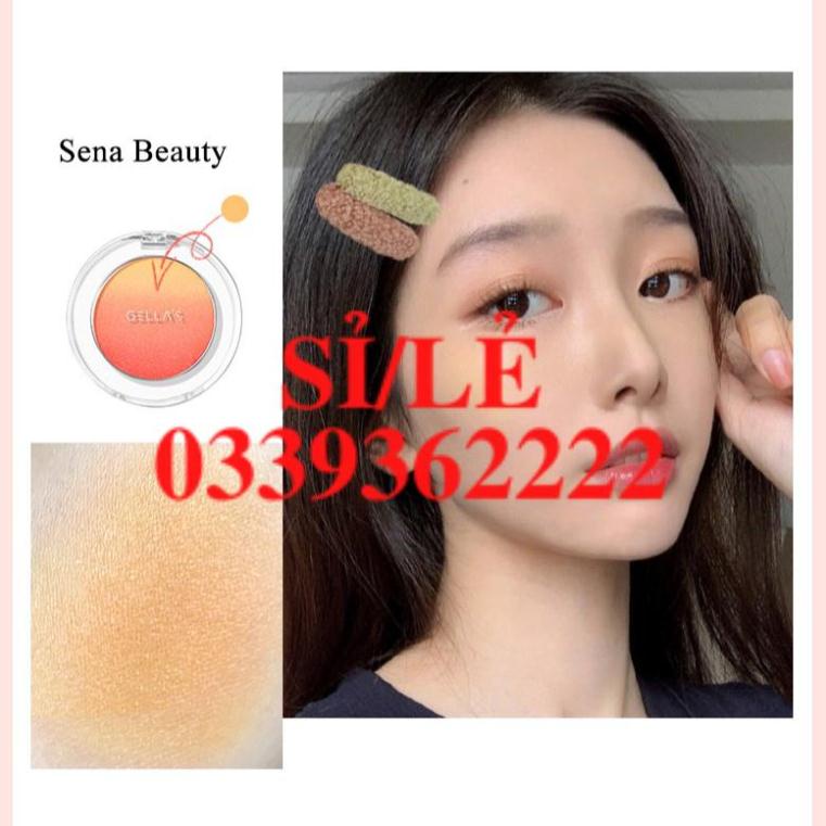 [ CHÍNH HÃNG ] Phấn má màu tím Gella's Vitality Girl Powder Blush vỏ con hươu Senabeauty