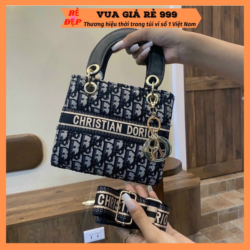 Túi xách nữ thổ cẩm cầm tay đeo chéo đẹp đi chơi thời trang hàn quốc giá rẻ DC352