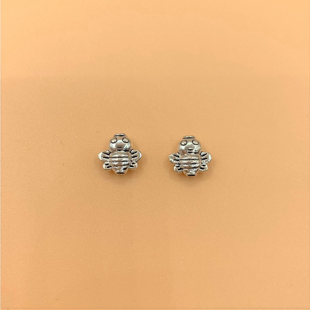 Charm nối hình chú ong baby cỡ bé - Charm Bạc 925 - Mã CA755