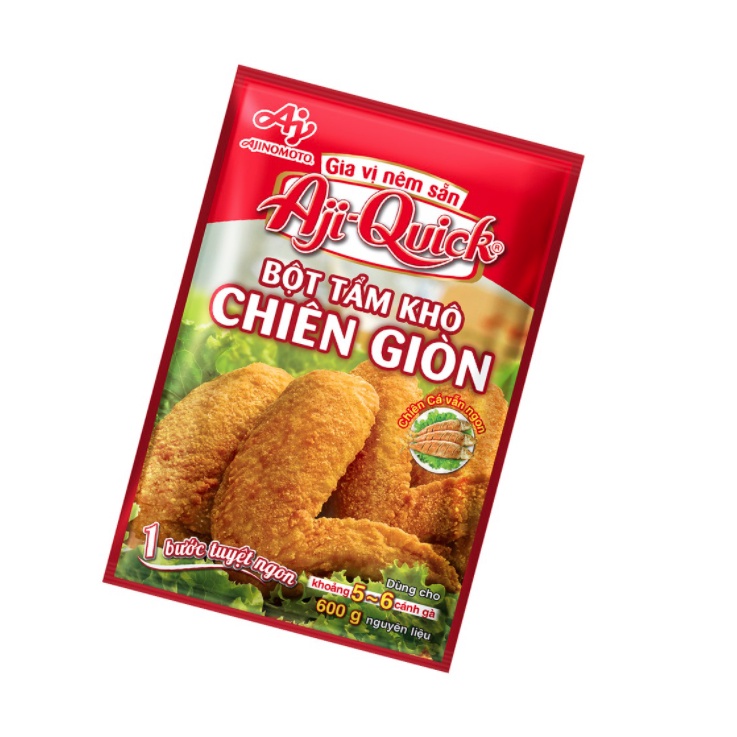 Bột Tẩm Khô Chiên Giòn Aji-Quick Gói 42g