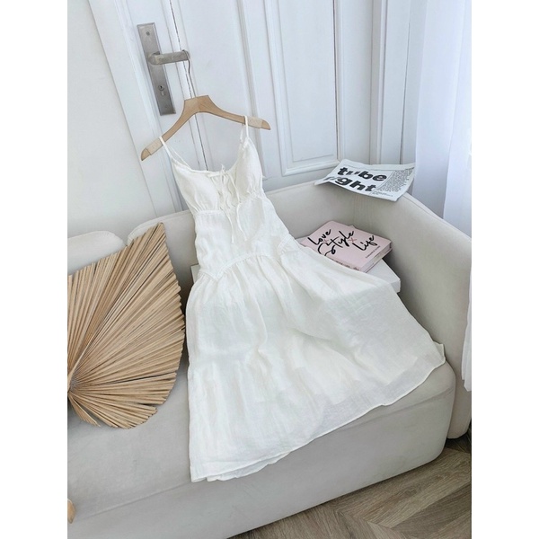 ĐẦM TRẮNG 2S XÔ GỢN ✨