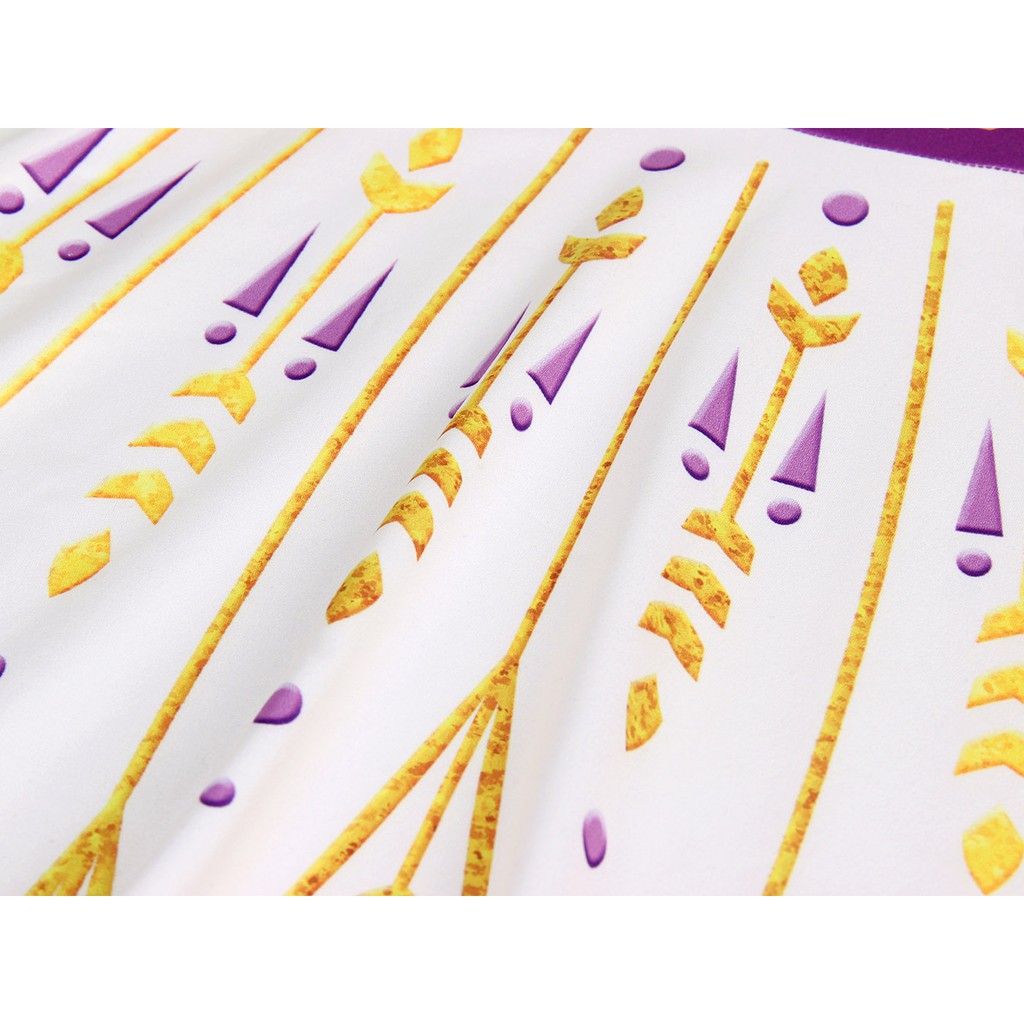Frozen Princess Costume Anna Dress Girl Pajamas Nightgown Birthday Party Halloween Cosplay Costume | BigBuy360 - bigbuy360.vn