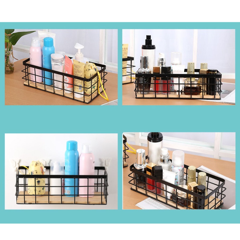 Giá Đỡ Treo Tường Nhà Tắm / Bếp Chất Liệu Sắt