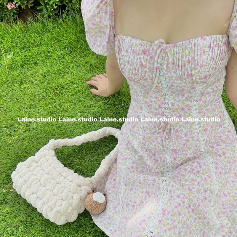 CLOUDY SHOULDER BAG. TÚI KÈM CHARM