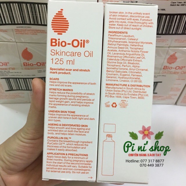 [HOT]Tinh Dầu Bio-Oil Mờ Sẹo Và Giảm Rạn Da 125mL